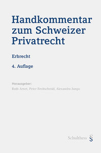 Handkommentar zum Schweizer Privatrecht - Handkommentar zum Schweizer Privatrecht