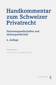 Handkommentar zum Schweizer Privatrecht - Handkommentar zum Schweizer Privatrecht