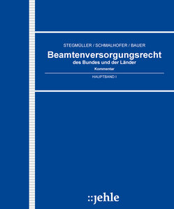 Beamtenversorgungsrecht des Bundes und der Länder