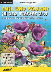 Emil und Pauline in der Tiefsee 2.0_Deutsch und Mathe für die 2. Klasse