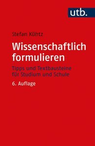 Wissenschaftlich formulieren