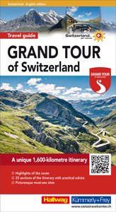 Hallwag Reiseführer Grand Tour of Switzerland Touring Guide, englische Ausgabe