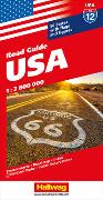 USA Strassenkarte 1:3,8 Mio. Road Guide No 12. 1:3'800'000