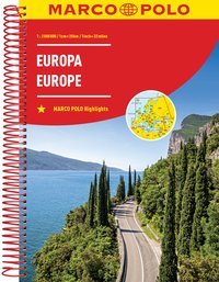 MARCO POLO Reiseatlas Europa 1:2 Mio. 1:2'000'000