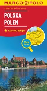 MARCO POLO Länderkarte Polen 1:800.000. 1:800'000
