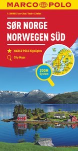 MARCO POLO Länderkarte Norwegen Süd 1:325.000. 1:325'000