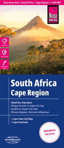 Reise Know-How Landkarte Südafrika Kapregion / South Africa, Cape Region (1:500.000). 1:500'000