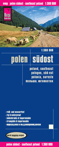 Reise Know-How Landkarte Polen, Südost (1:360.000). 1:360'000