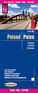 Reise Know-How Landkarte Polen / Poland (1:675.000). 1:675'000