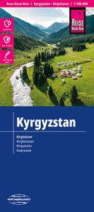 Reise Know-How Landkarte Kirgisistan / Kyrgyzstan (1:700.000). 1:700'000