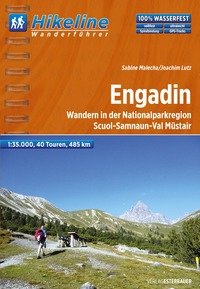 Wanderführer Engadin. 1:35'000