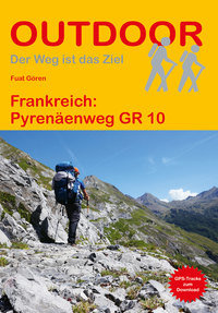 Frankreich: Pyrenäenweg GR 10. 1:135'000