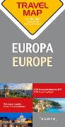 KUNTH TRAVELMAP Europa 1:2,5 Mio. 1:2'500'000